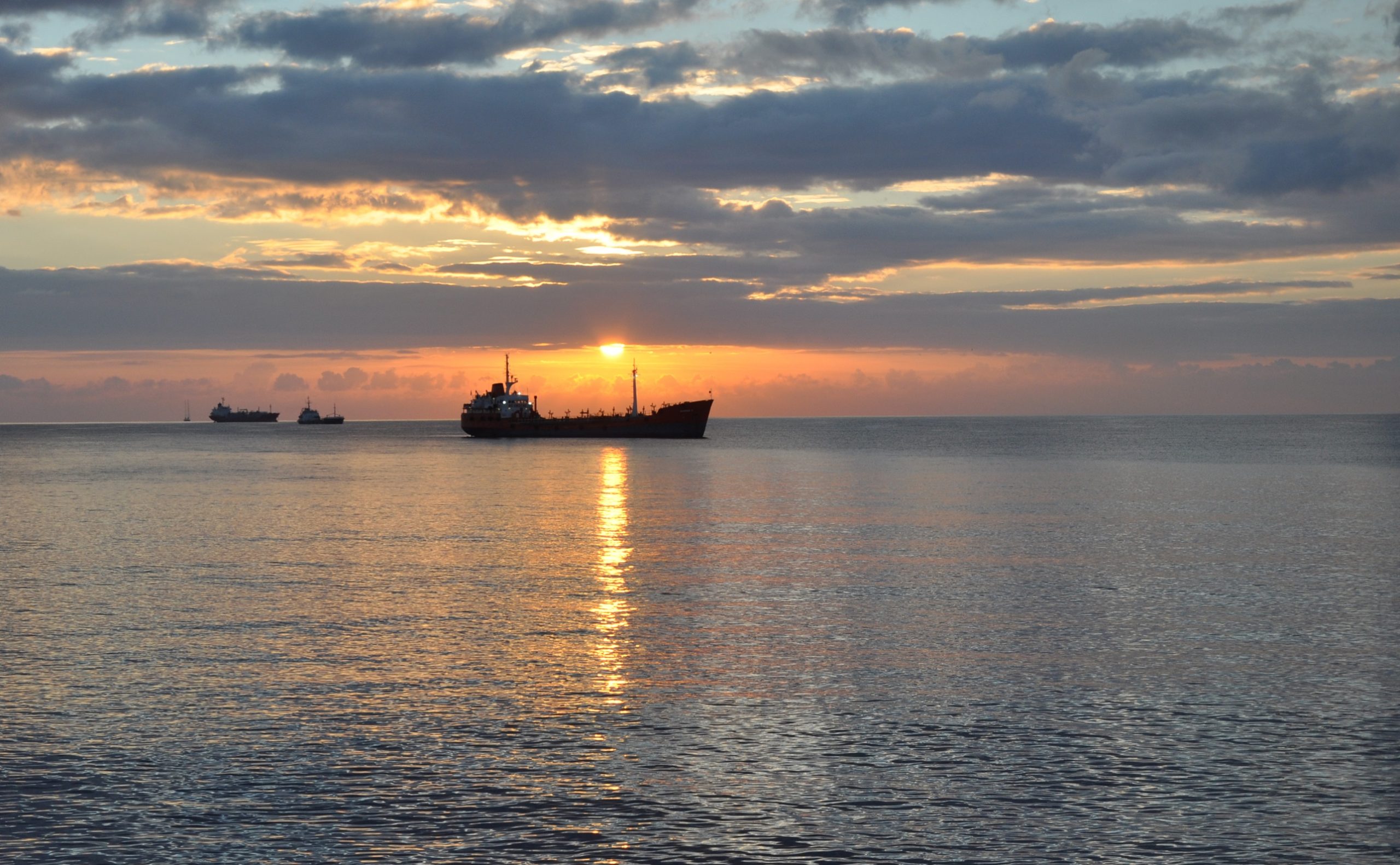Vessel sailing in the Amazon